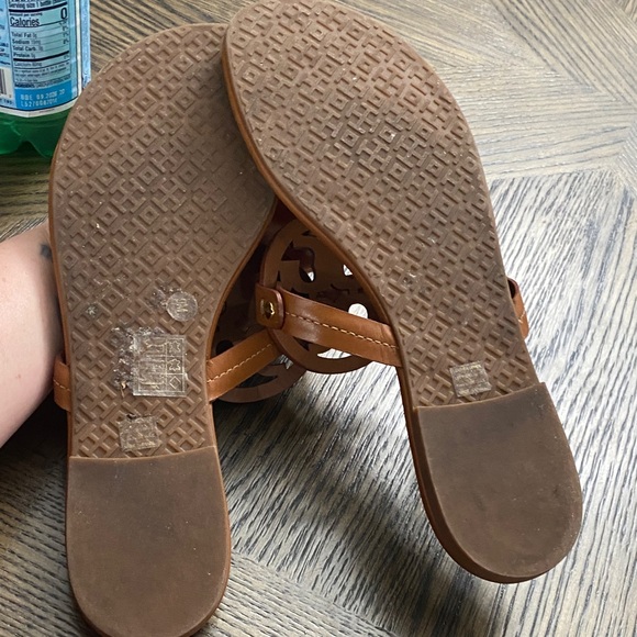 Tory Burch vintage vachetta leather Miller Sandals - Picture 7 of 9